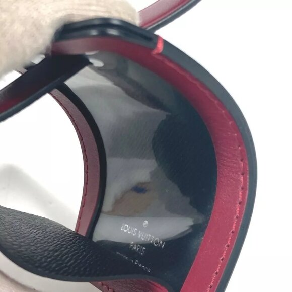 LOUIS VUITTON Monogram Name tag Not for sale charm MonogramCanvas Brown Unused - Picture 5 of 14